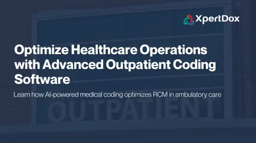 AI-Powered Outpatient Medical Coding Software for Ambulatory Care Efficiency AI-driven outpatient medical coding software improving billing accuracy and revenue cycle management